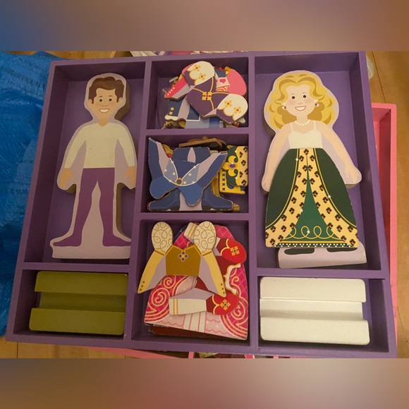 Melissa & Doug Toys Melissa Doug Wooden Play Set Toy